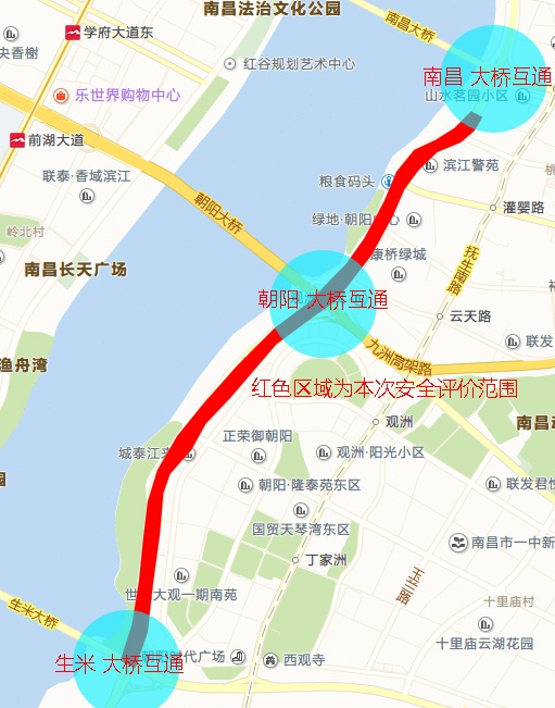 沿江快速路安全评价范围图.jpg 沿江快速路安全评价范围图.jpg
